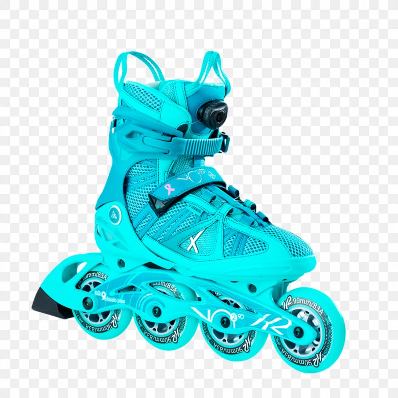 In-Line Skates Roller Skates Ice Skating Roller Skating K2 Sports, PNG, 1024x1024px, Inline Skates, Aqua, Cross Training Shoe, Electric Blue, Footwear Download Free