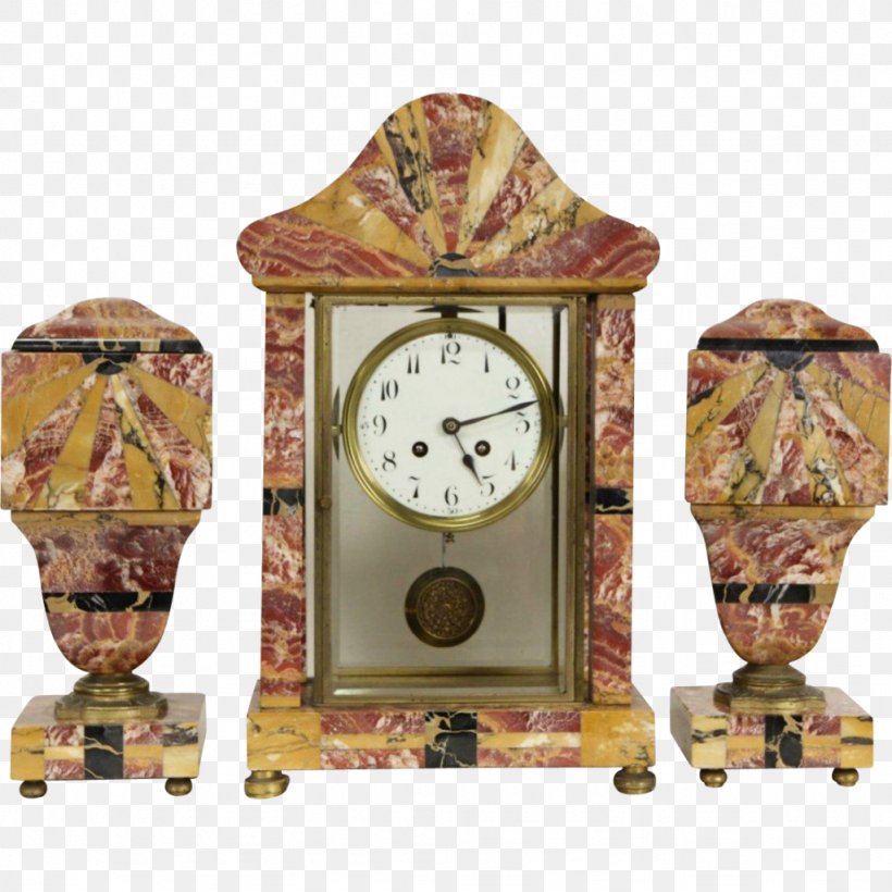 Mantel Clock Art Deco Fireplace Mantel Art Nouveau, PNG, 1024x1024px, Clock, Antique, Art, Art Deco, Art Museum Download Free