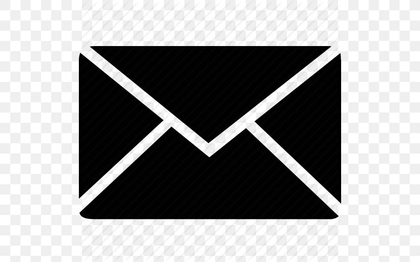 Envelope Mail Clip Art, PNG, 512x512px, Envelope, Advertising, Black, Black And White, Brand Download Free
