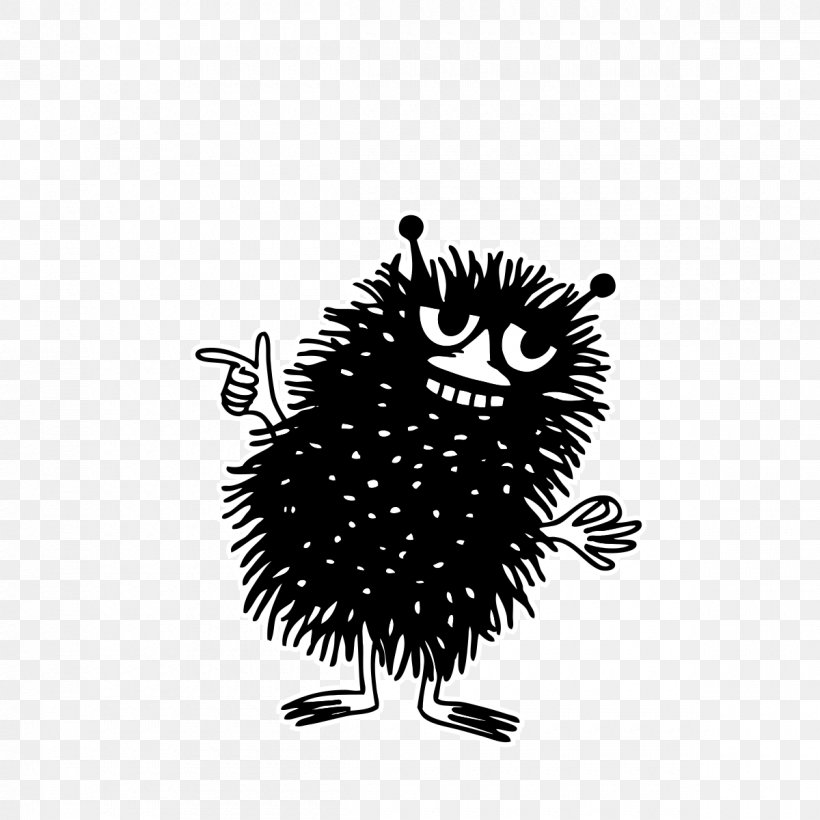 Moominpappa Little My Snufkin Moomintroll Sniff, PNG, 1200x1200px, Moominpappa, Black, Black And White, Character, Erinaceidae Download Free