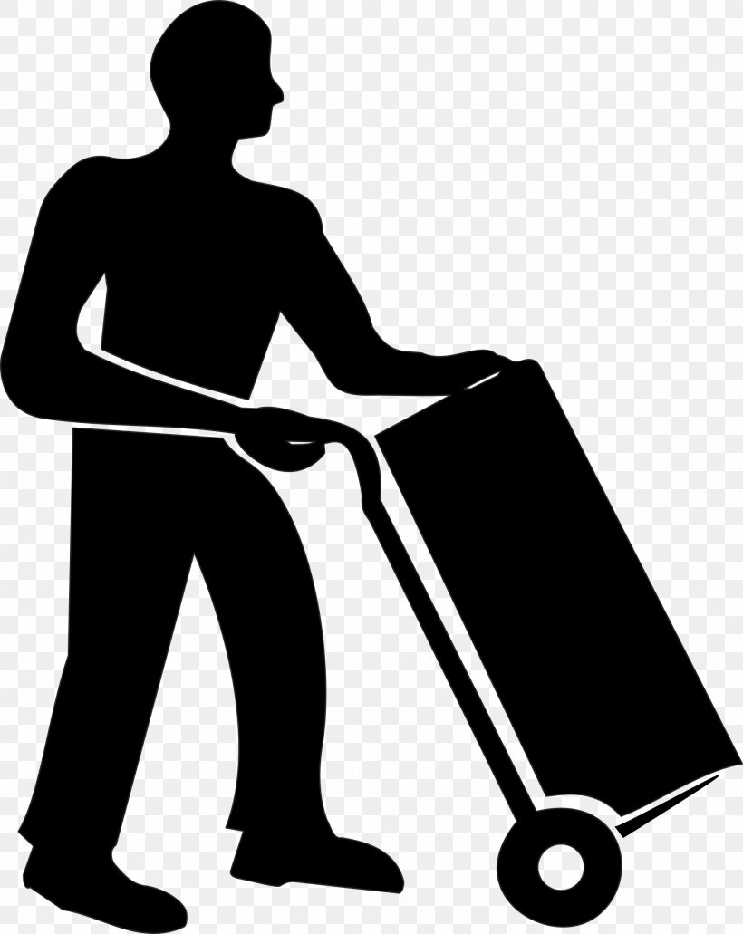 Mover Laborer Clip Art, PNG, 1907x2400px, Mover, Artwork, Black, Black And White, Construction Worker Download Free
