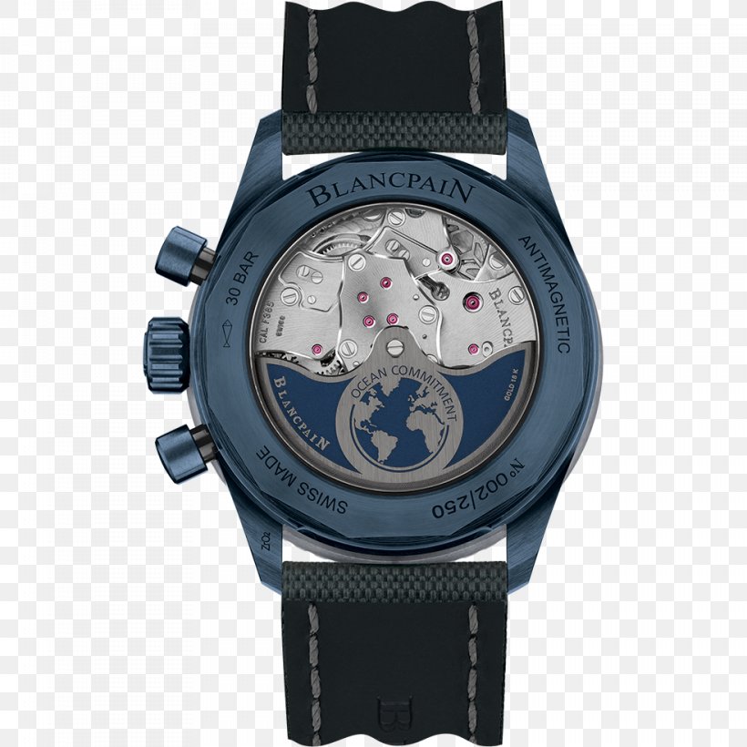 Watch Flyback Chronograph Blancpain Fifty Fathoms, PNG, 984x984px, Watch, Automatic Watch, Blancpain, Blancpain Fifty Fathoms, Brand Download Free