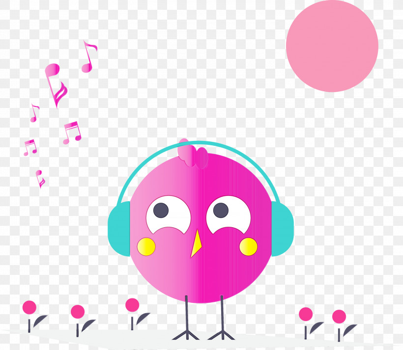 Amazon Music Je Veux Artist Music Of My Heart Music Download, PNG, 3000x2612px, Cartoon Bird, Amazon Music, Artist, Je Veux, Music Bird Download Free
