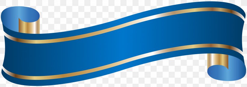 Banner Blue Clip Art, PNG, 8000x2847px, Banner, Banner Making, Blue, Computer Software, Logo Download Free