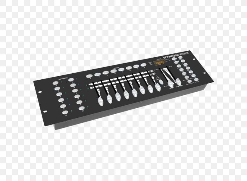 DMX512 LED Stage Lighting Dimmer, PNG, 600x600px, Light, Controller, Dimmer, Disc Jockey, Electronic Instrument Download Free