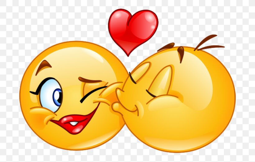 Emoticon Smiley Clip Art Kiss Emoji, PNG, 696x522px, Emoticon, Emoji, Emotion, Fruit, Happiness Download Free
