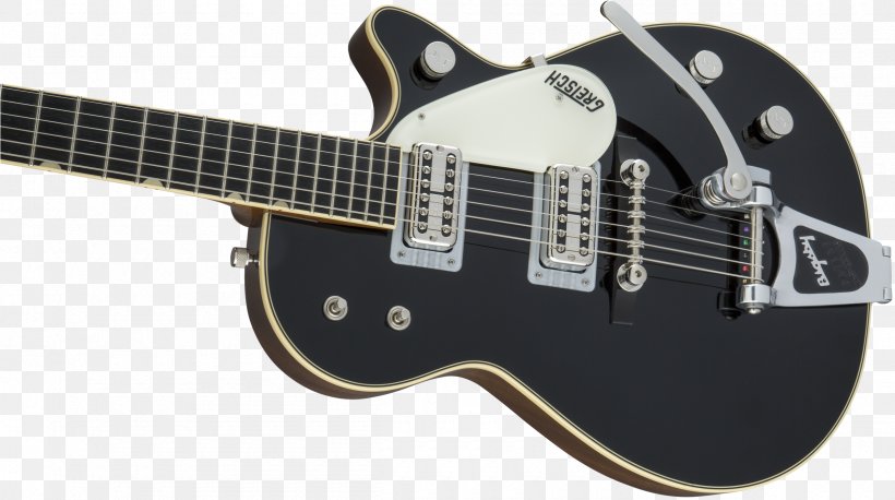 Gretsch 6128 Bigsby Vibrato Tailpiece Electric Guitar, PNG, 2400x1341px, Gretsch, Acoustic Electric Guitar, Acoustic Guitar, Archtop Guitar, Bass Guitar Download Free