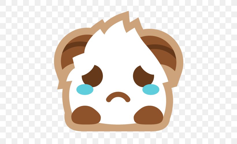 League Of Legends Discord Face With Tears Of Joy Emoji Sticker, PNG, 500x500px, League Of Legends, Carnivoran, Crying, Discord, Dog Like Mammal Download Free