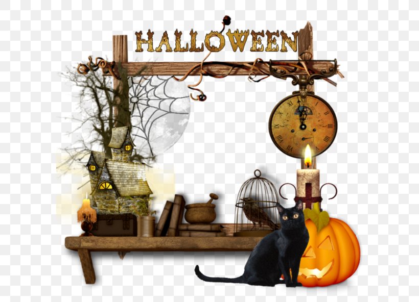Picture Frames Image Trick Or Treat Halloween Picture Frame Photography, PNG, 600x592px, Picture Frames, Autumn, Blog, Friendship, Halloween Download Free