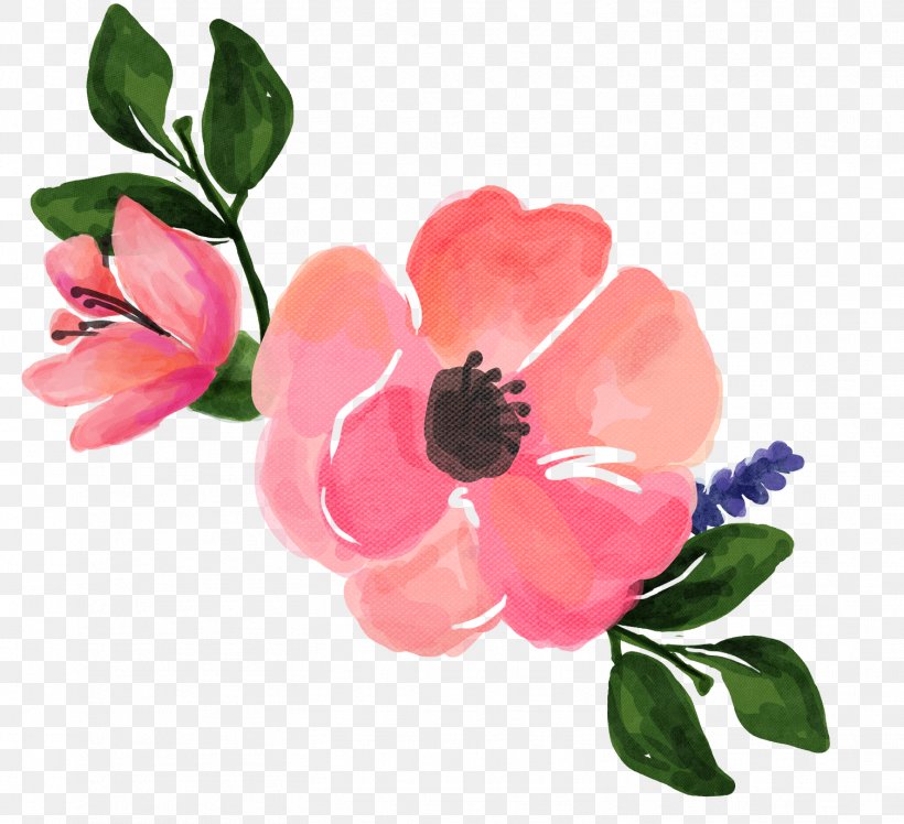 Watercolor Painting Clip Art Watercolour Flowers, PNG, 1506x1374px, Watercolor Painting, Anemone, Botany, Branch, Drawing Download Free
