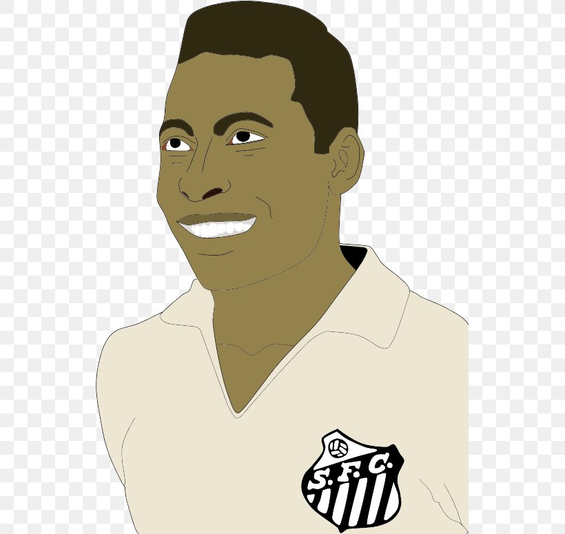 Pelé Brazil National Football Team Football Player Clip Art, PNG, 543x775px, Brazil National Football Team, Art, Athlete, Cafu, Cartoon Download Free