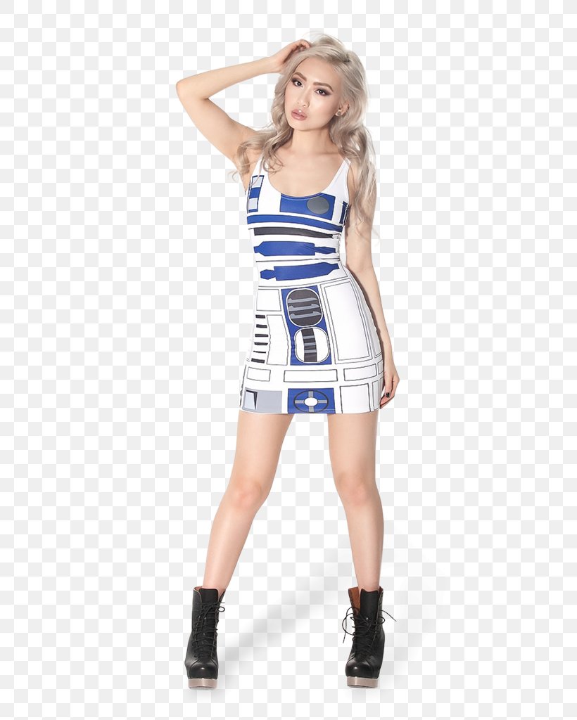 R2-D2 Dress Clothing Star Wars Costume, PNG, 683x1024px, Dress, Blue, Clothing, Clothing Accessories, Cocktail Dress Download Free