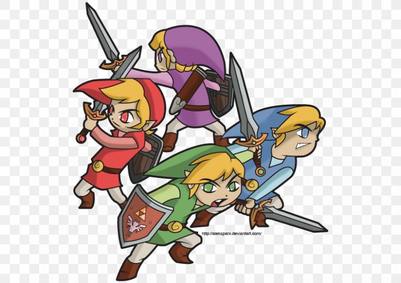 The Legend Of Zelda: Four Swords Adventures The Legend Of Zelda: A Link To The Past And Four Swords The Legend Of Zelda: Skyward Sword, PNG, 842x595px, Watercolor, Cartoon, Flower, Frame, Heart Download Free