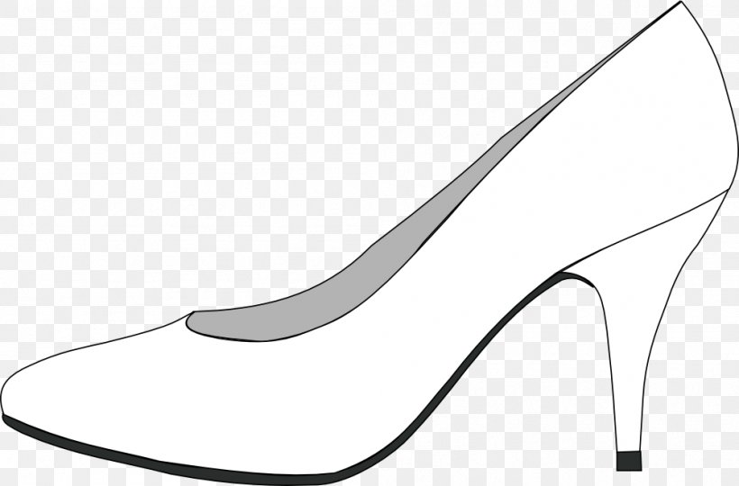 Black And White Coloring Book Line Art Shoe, PNG, 999x658px, Black And White, Basic Pump, Black, Book, Bridal Shoe Download Free
