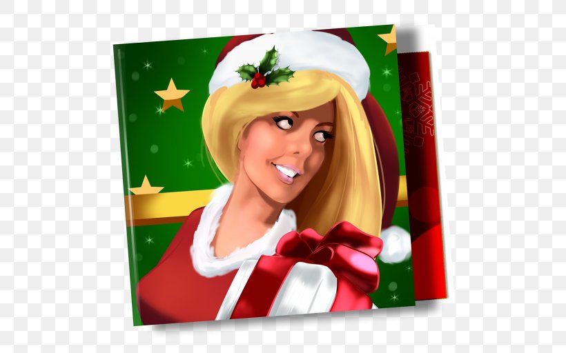 Santa Claus Christmas Ornament Cartoon Illustration Christmas Day, PNG, 512x512px, Santa Claus, Animated Cartoon, Brown Hair, Cartoon, Christmas Download Free