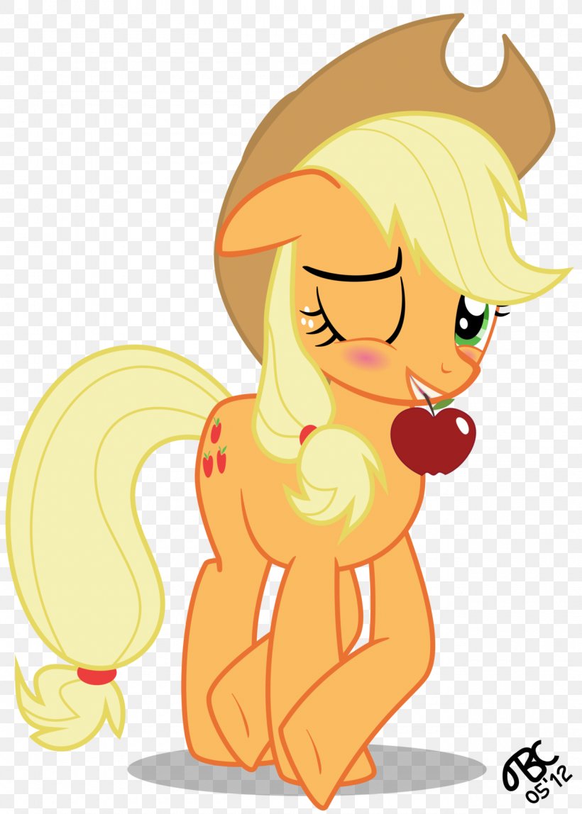Applejack Apple Bloom Caramel Apple Pony, PNG, 1280x1792px, Watercolor, Cartoon, Flower, Frame, Heart Download Free