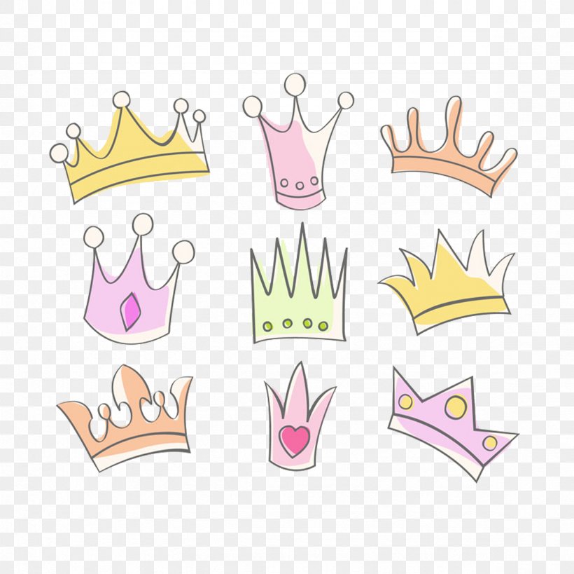 Crown Drawing Tiara Clip Art, PNG, 2362x2362px, Crown, Area, Drawing, Hand, Material Download Free