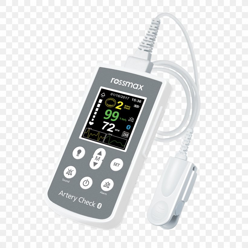 Pulse Oximeters Pulse Oximetry Rossmax WF260 Bathroom Scales Heart Rate, PNG, 1000x1000px, Pulse Oximeters, Artery, Blood, Electronics, Electronics Accessory Download Free