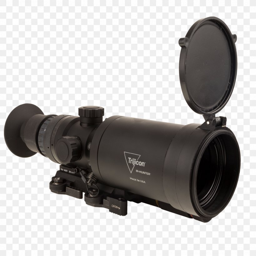 Trijicon Firearm Monocular Telescopic Sight Weapon, PNG, 1600x1600px, Watercolor, Cartoon, Flower, Frame, Heart Download Free