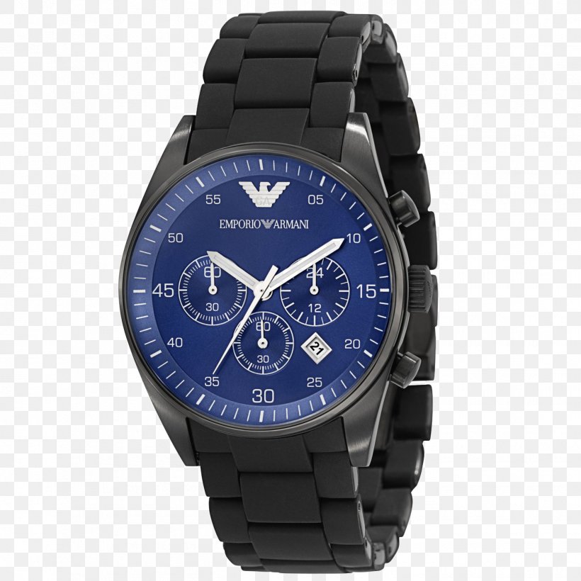 Analog Watch Chronograph Armani Watch Strap, PNG, 1350x1350px, Watch, Analog Watch, Armani, Brand, Chronograph Download Free