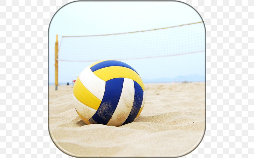 Beach Volleyball Sport, PNG, 512x512px, Beach Volleyball, Ball, Beach, Beach Tennis, Football Download Free