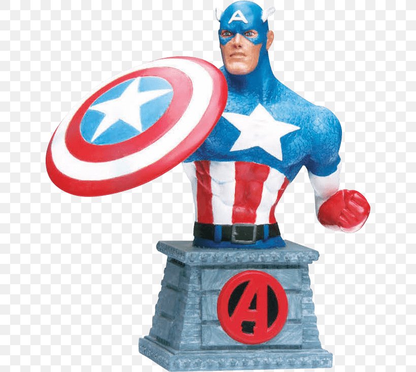 Captain America Marvel Comics Figurine Paperweight, PNG, 733x733px, Captain America, Action Figure, Fictional Character, Figurine, Marvel Comics Download Free