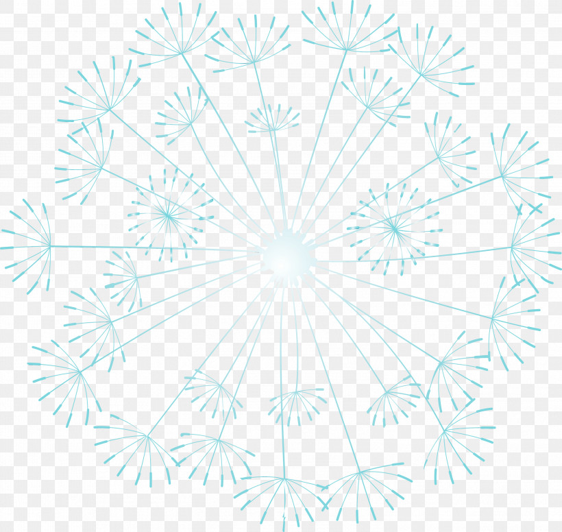 Flower Line Art Symmetry Line Tree, PNG, 2999x2841px, Dandelion, Biology, Flower, Geometry, Line Download Free