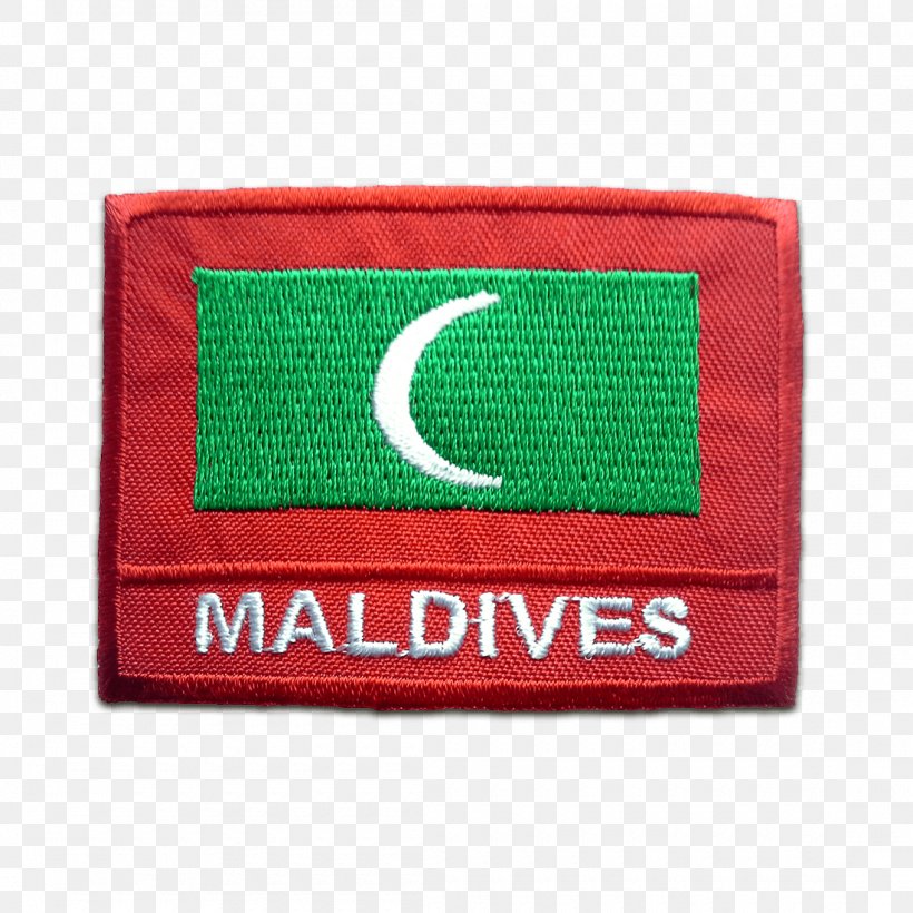 Embroidered Patch Flag Of The Maldives, PNG, 1100x1100px, Red, Applique, Brand, Emblem, Embroidered Patch Download Free
