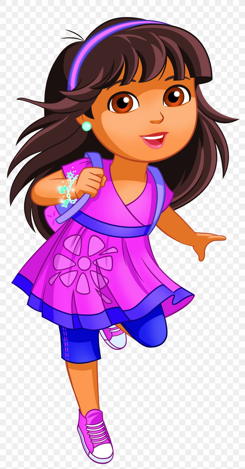 Dora The Explorer Nick Jr. Nickelodeon Cartoon Clip Art, PNG, 2205x4212px, Watercolor, Cartoon, Flower, Frame, Heart Download Free
