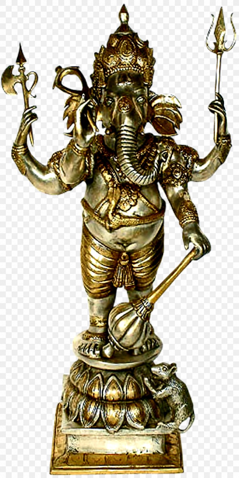 Ganesha Shiva Statue Bhairava Trimurti, PNG, 900x1800px, Ganesha, Avatar, Bhairava, Brahma, Brass Download Free