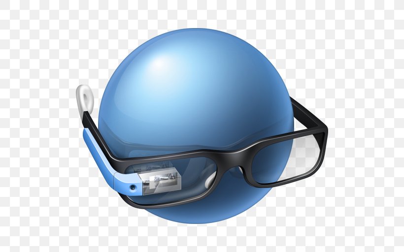 Google Glass Spectacles, PNG, 512x512px, Google Glass, Backlink, Blue, Diving Mask, Eyewear Download Free