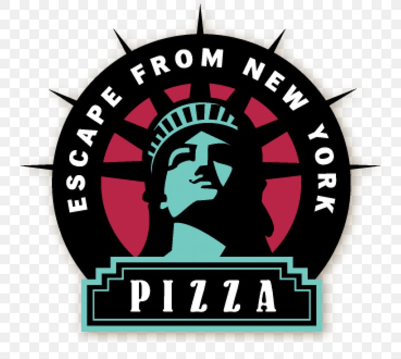 Escape From New York Pizza Food Restaurant, PNG, 750x734px, Pizza, Brand, Dinner, Eating, Emblem Download Free