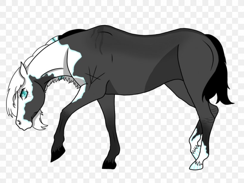Mane Stallion Mustang Mare Rein, PNG, 1024x768px, Mane, Black And White, Bridle, Cattle Like Mammal, Colt Download Free