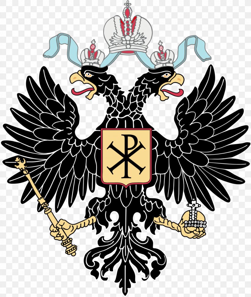 Coat Of Arms Of The Russian Empire Double-headed Eagle Coat Of Arms Of The Russian Empire, PNG, 1000x1185px, Russian Empire, Aquila, Bird, Bird Of Prey, Coat Of Arms Download Free