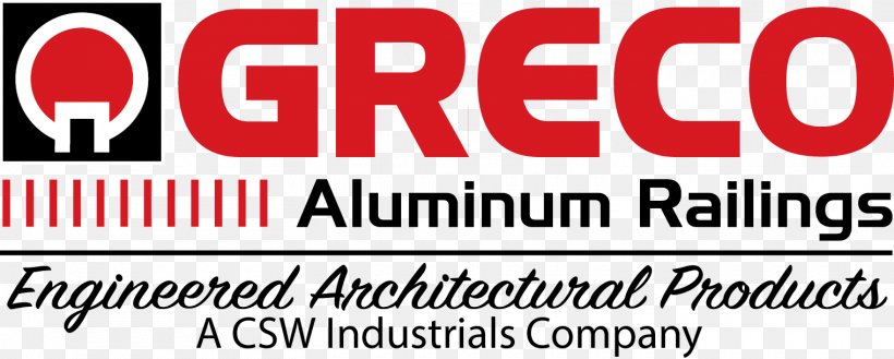 Greco Aluminum Railings Ltd. Guard Rail Handrail Tampa Logo, PNG, 1520x610px, Guard Rail, Aluminium, Area, Banner, Brand Download Free