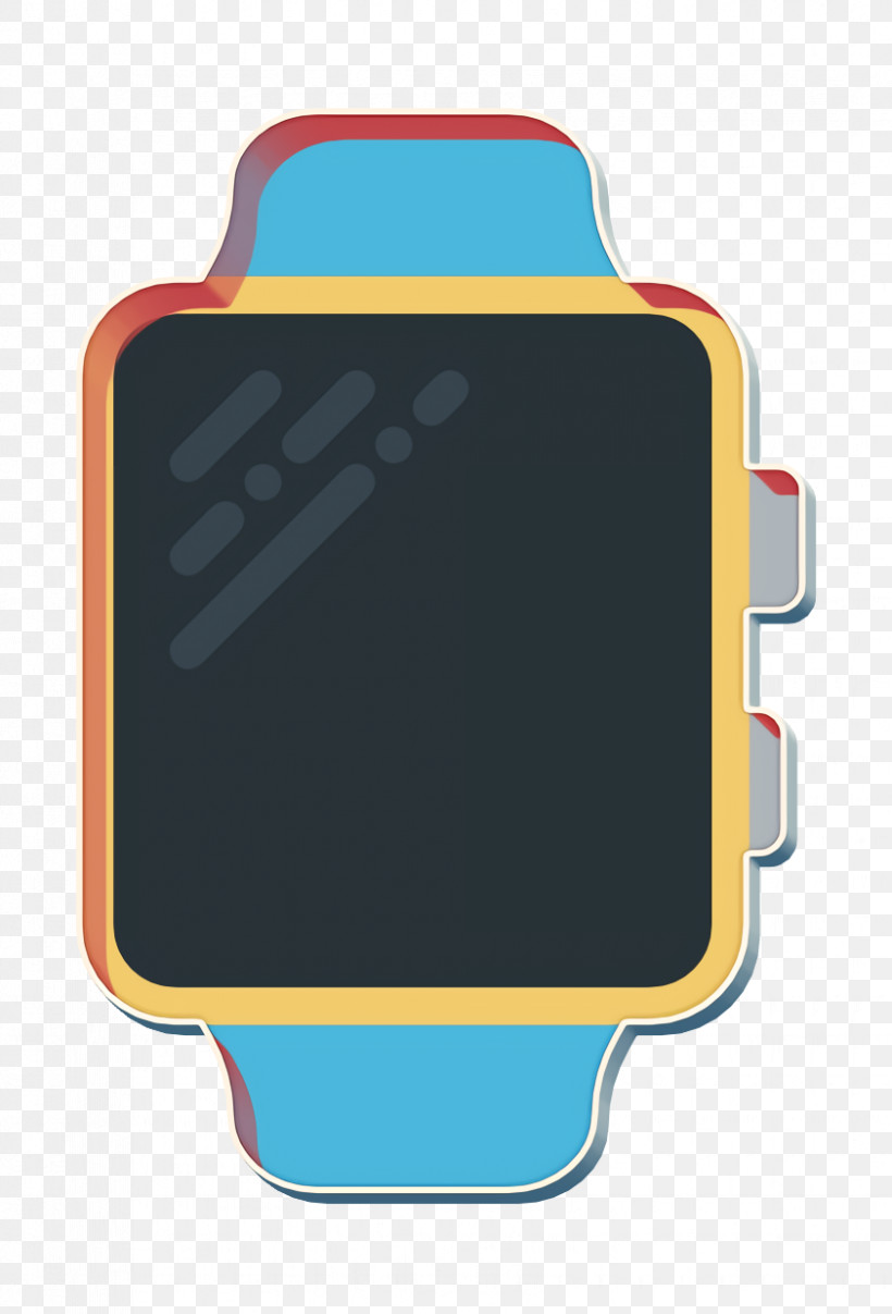 Technology Elements Icon Smartwatch Icon, PNG, 842x1240px, Technology Elements Icon, Blackboard, Blue, Electric Blue, Label Download Free