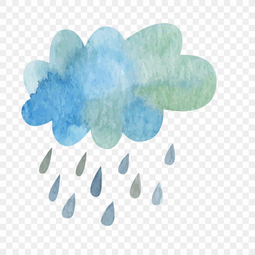 Cloud Rain, PNG, 2107x2107px, Rain, Animation, Aqua, Architecture, Art Download Free