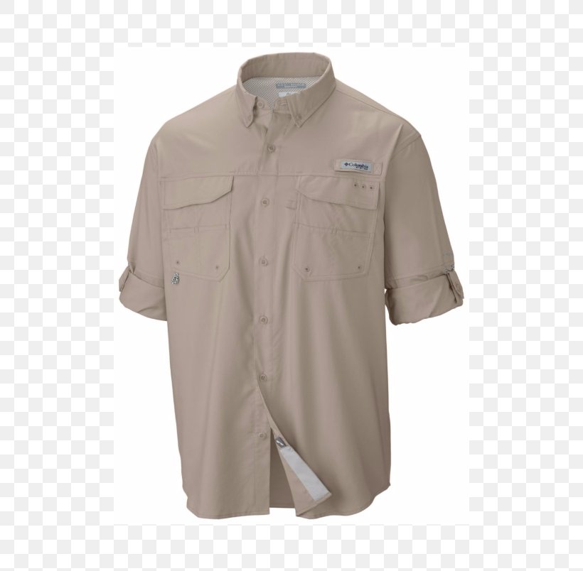 Long-sleeved T-shirt Hoodie Columbia Sportswear, PNG, 500x804px, Tshirt, Beige, Button, Clothing, Columbia Sportswear Download Free