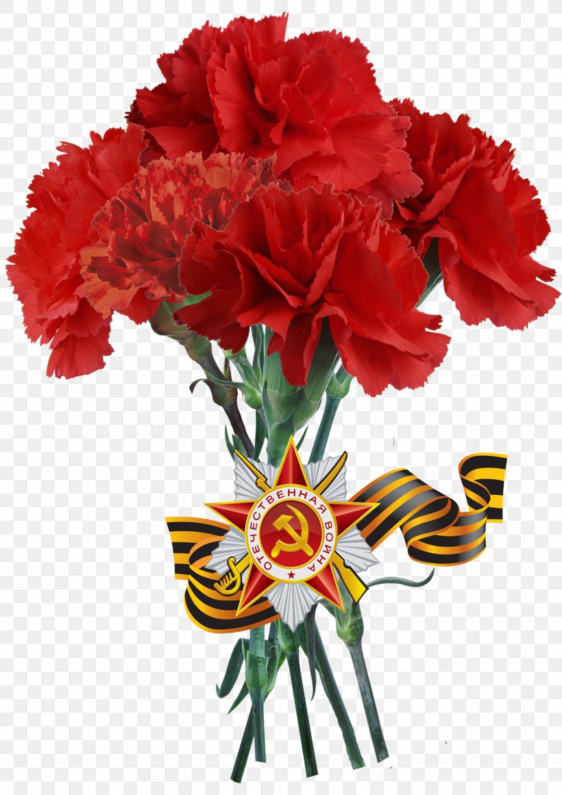 Victory Day Carnation Cut Flowers Floral Design, PNG, 1394x1973px, 2018, Victory Day, Album, Artificial Flower, Carnation Download Free