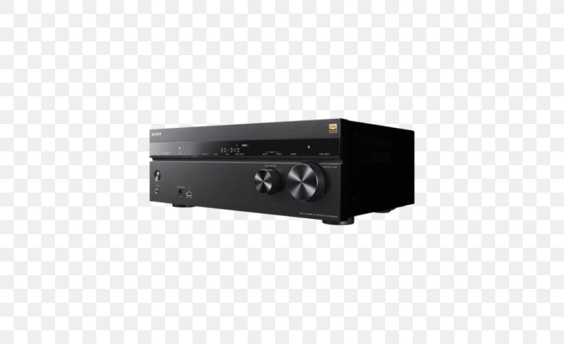 AV Receiver Sony Corporation Home Theater Systems Dolby Atmos Sony STR-DN1080, PNG, 500x500px, 4k Resolution, Av Receiver, Audio, Audio Equipment, Audio Receiver Download Free