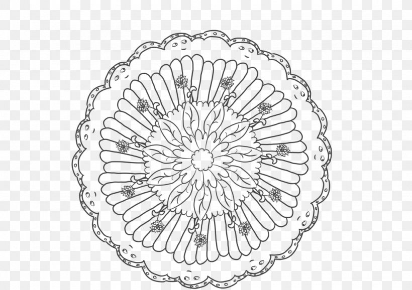 Circle Icon Design, PNG, 1024x723px, 2d Computer Graphics, Icon Design, Area, Black And White, Doily Download Free