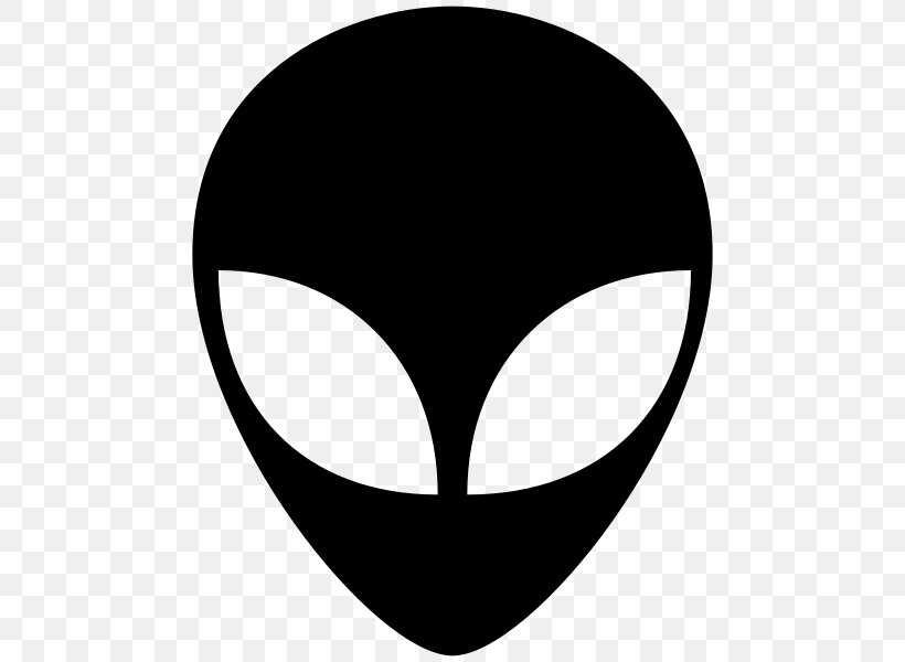 Alien Extraterrestrial Life Logo Sticker, PNG, 500x600px, Alien, Alien Invasion, Black, Black And White, Decal Download Free