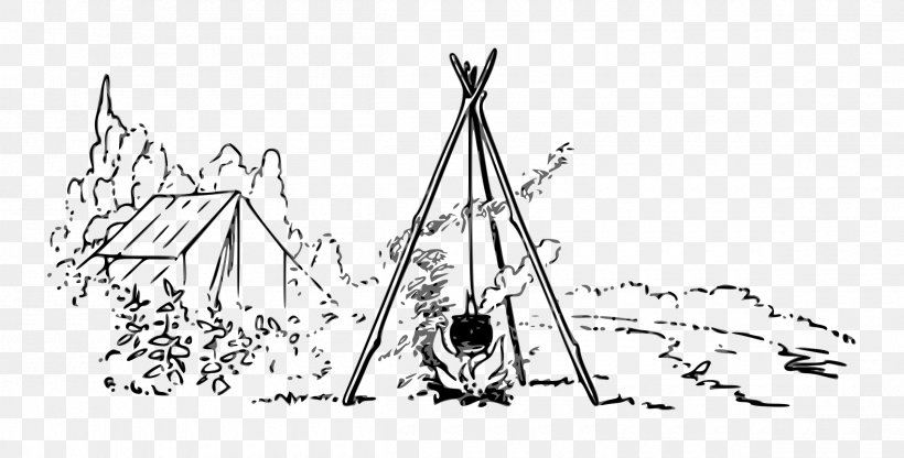 Campfire Drawing Sketch, PNG, 2400x1220px, Campfire, Area, Artwork, Black And White, Bonfire Download Free