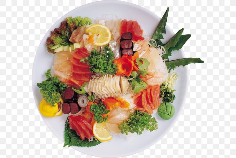 Sashimi Smoked Salmon Pacific Cod Fish Vegetarian Cuisine, PNG, 600x550px, Sashimi, Appetizer, Asian Food, Cod, Cuisine Download Free