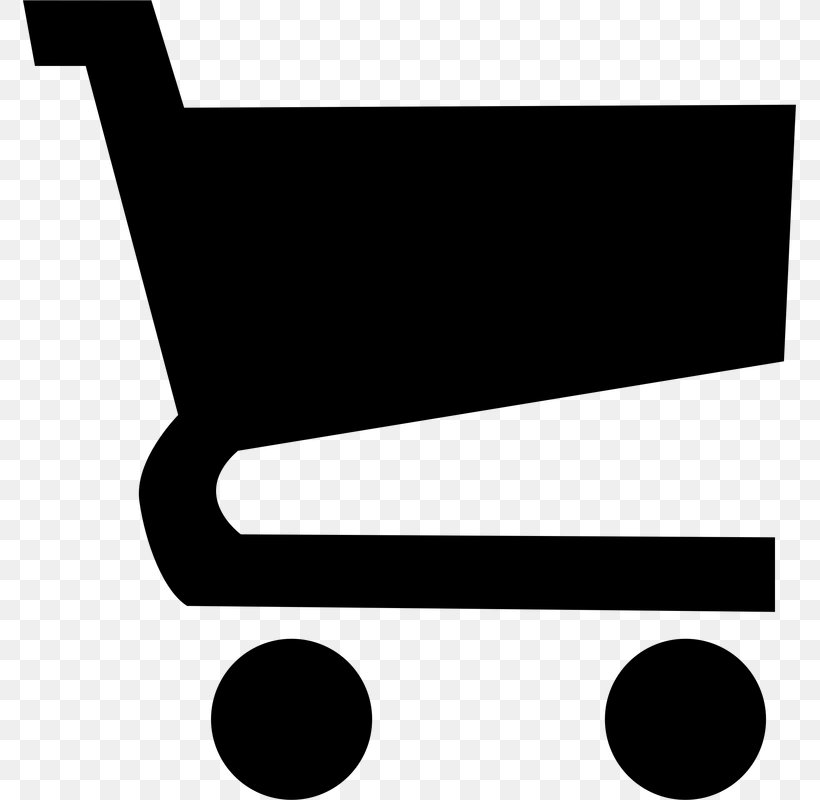 Shopping Cart Clip Art, PNG, 773x800px, Shopping Cart, Black, Black And White, Cart, Document Download Free