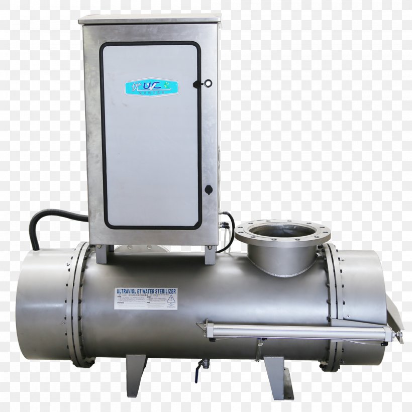 Ultraviolet Water Treatment Light Sterilization, PNG, 2000x2000px, Ultraviolet, Cylinder, Disinfectants, Drinking Water, Hardware Download Free