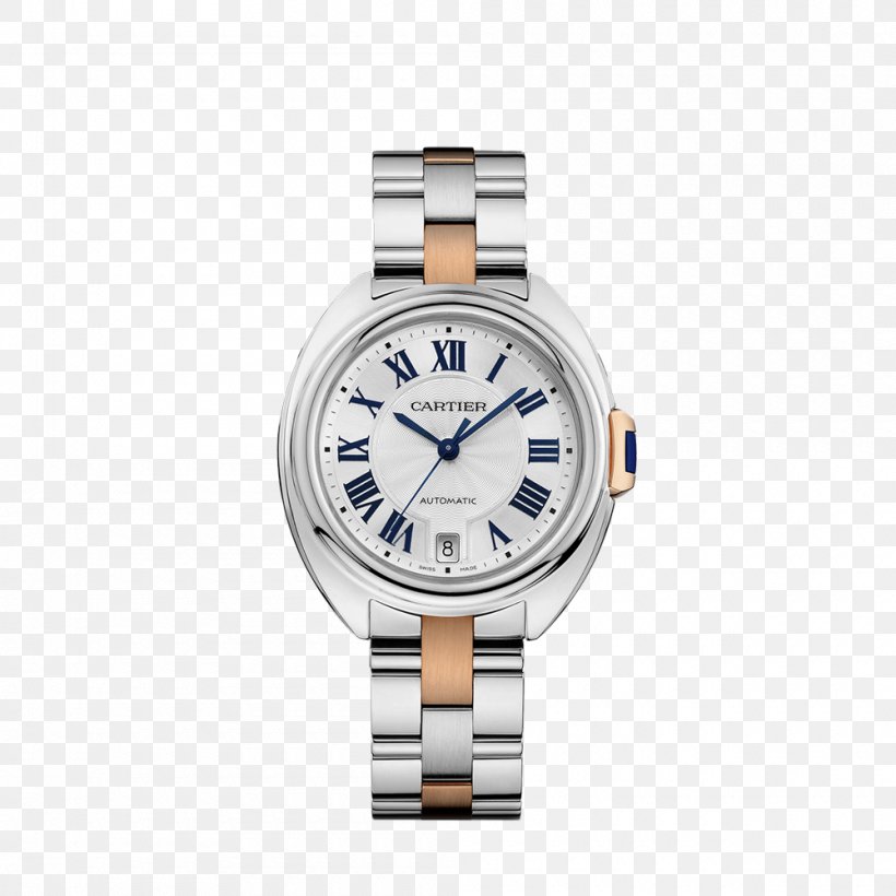 Cartier Fifth Avenue Automatic Watch Movement, PNG, 1000x1000px, Cartier, Automatic Watch, Bracelet, Brand, Chronograph Download Free