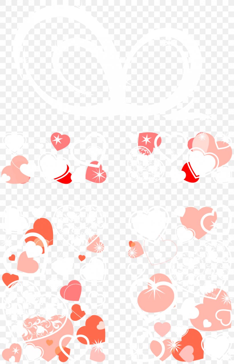 Pattern, PNG, 851x1322px, Petal, Heart, Love, Orange, Peach Download Free