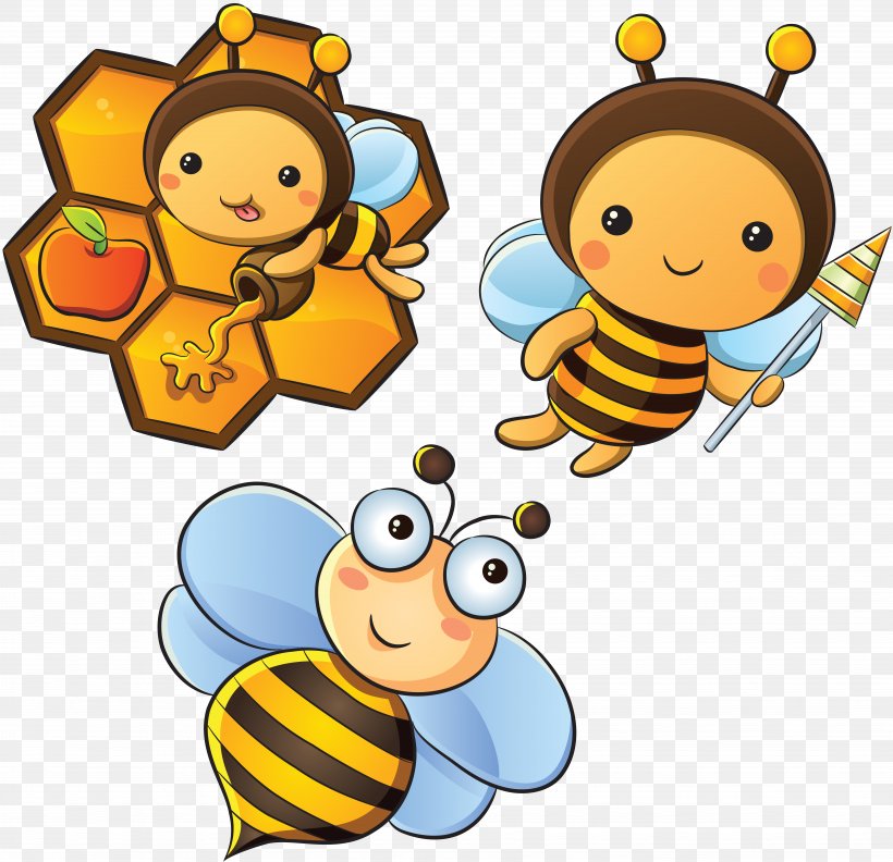 Insect Busy Bee Daycare Clip Art, PNG, 6998x6762px, Insect, Area, Art, Artwork, Bee Download Free