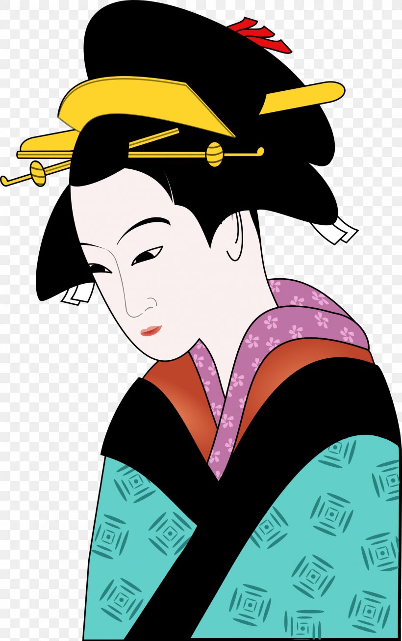Japan Woman Geisha Clip Art, PNG, 1506x2400px, Watercolor, Cartoon, Flower, Frame, Heart Download Free